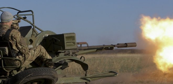 Боевики обстреляли силы АТО семьдесят раз: потерь нет - Фото