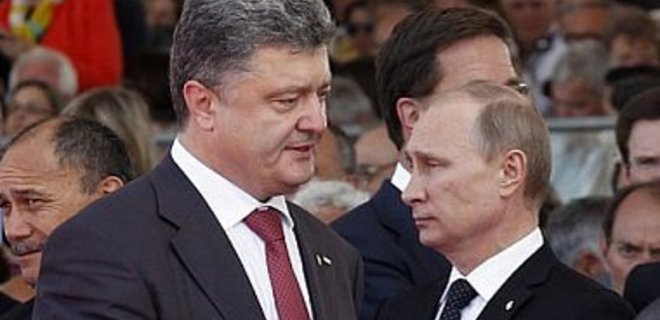 В Кремле рассказали, о чем вчера говорили Путин и Порошенко - Фото