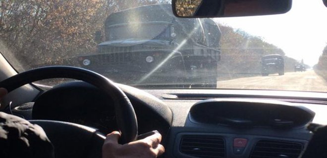 Под Донецком ОБСЕ зафиксировала 19 бензовозов и 8 грузовиков - Фото
