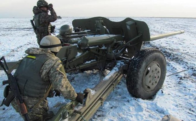 Бойцы АТО провели учебные стрельбы из "Фаготов" и "Рапир": фото