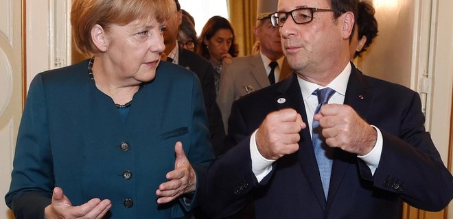 Меркель и Олланд: Для получения помощи Украине нужны реформы  - Фото