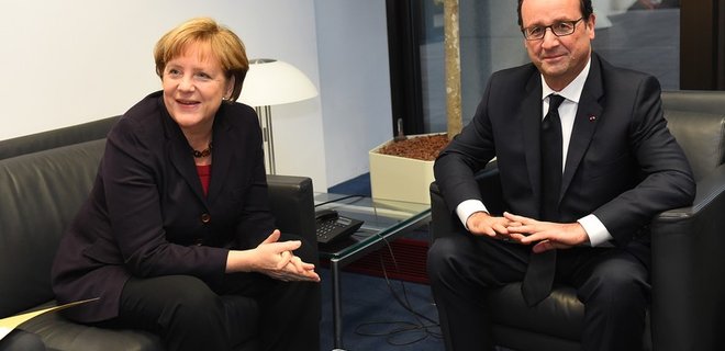 Олланд и Меркель готовят переговоры с Путиным и Порошенко - Фото