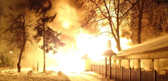 Пожар в кафе Харькова: ожоги получила одна посетительница - Фото