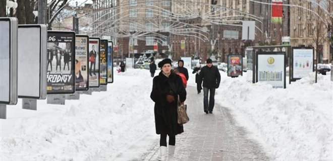В Украину возвращаются морозы и снег - Фото