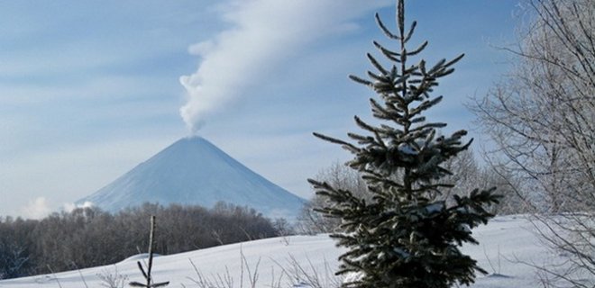 Выросла активность Ключевского вулкана на Камчатке - Фото