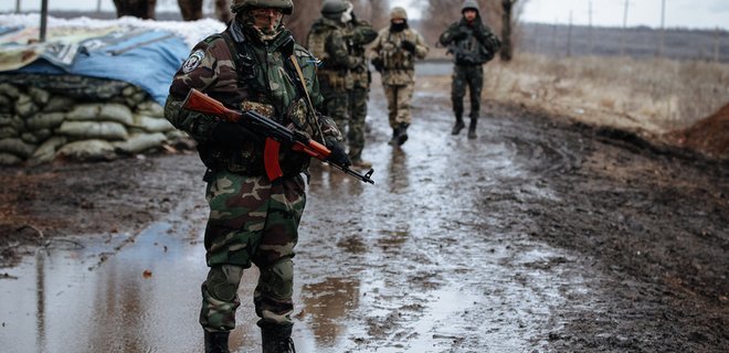 Террористы идут в атаку, погиб украинский военный: карта АТО   - Фото