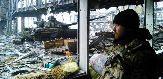 Террористы пытаются захватить Донецкий аэропорт - штаб АТО - Фото