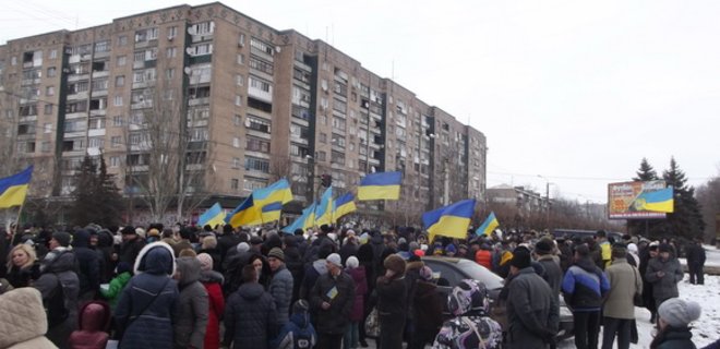 В Донецкой области проходят Марши мира - Фото