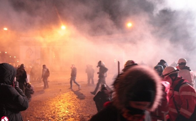 Сегодня - годовщина начала столкновений на Грушевского в Киеве