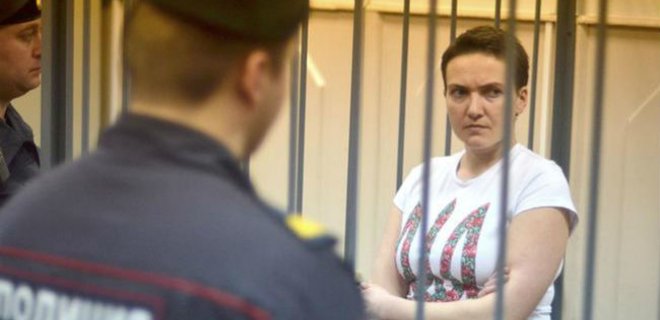 К Савченко в СИЗО пустили ее сестру - адвокат - Фото