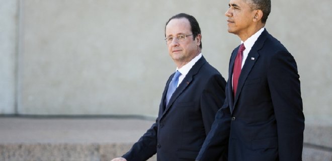 Обама и Олланд выступают за сохранение санкций против России - Фото