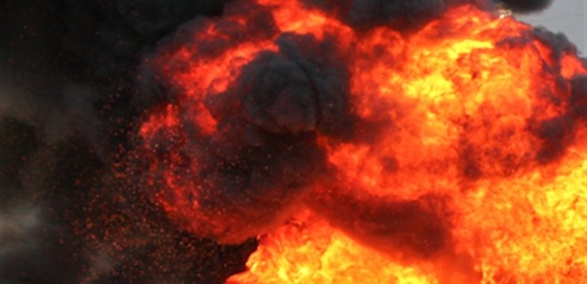 При пожаре на Херсонщине погибли шесть военных - Минобороны - Фото