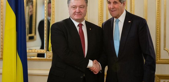 Джон Керри призвал Россию вывести войска и танки из Украины  - Фото