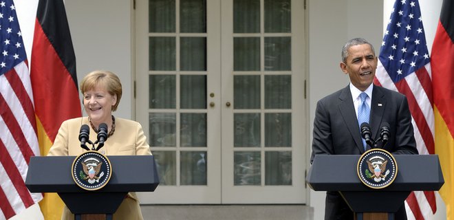 Меркель и Обама сделали заявление по итогам встречи в Вашингтоне - Фото