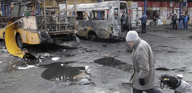 Автостанцию в Донецке обстреляли террористы из РФ - радиоперехват - Фото
