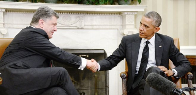Порошенко и Обама обсудили по телефону ситуацию в Донбассе - Фото