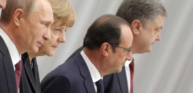 Порошенко призвал ЕС и Путина не игнорировать бои за Дебальцево - Фото