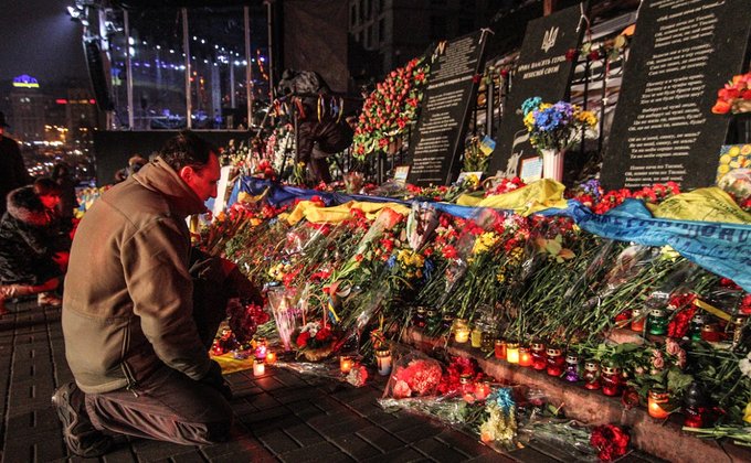 Митинг-реквием в память о Небесной сотне: фото с Майдана