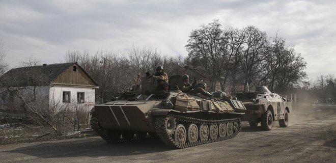 При отходе из Дебальцево в плен попали 110 военных - Генштаб  - Фото