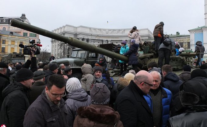 Грады, Шмели, Ураганы: в Киев привезли доказательства агрессии РФ