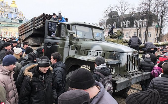 Грады, Шмели, Ураганы: в Киев привезли доказательства агрессии РФ