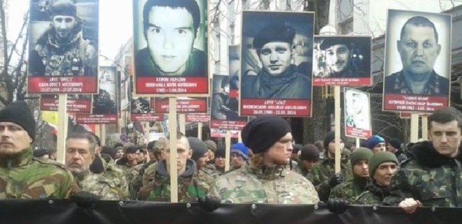 В Киеве правые силы проводят 