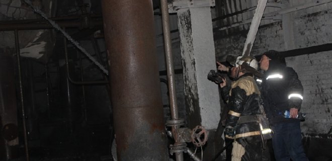 Ночью на Киевщине горел энергоблок на Трипольской ТЭС - Фото
