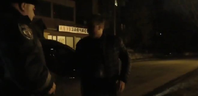В Киеве пьяный судья угрожал расправой работнику ГАИ (видео) - Фото