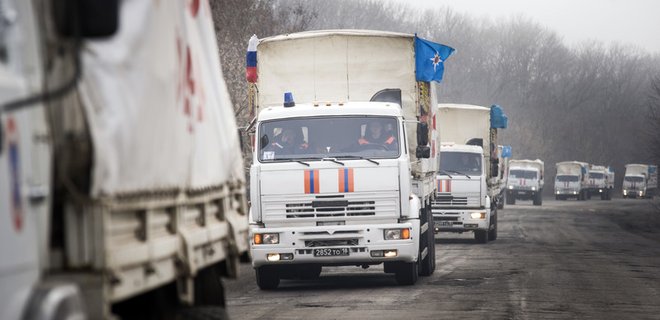 С начала года РФ доставила террористам 1016 грузовиков с помощью - Фото