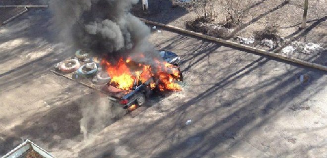 Причина второго взрыва автомобиля в Харькове бытовая - Геращенко - Фото
