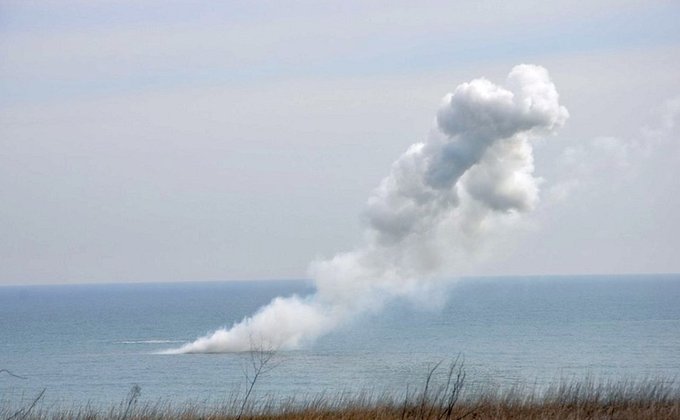ВМС Украины провели учения в акватории Черного моря