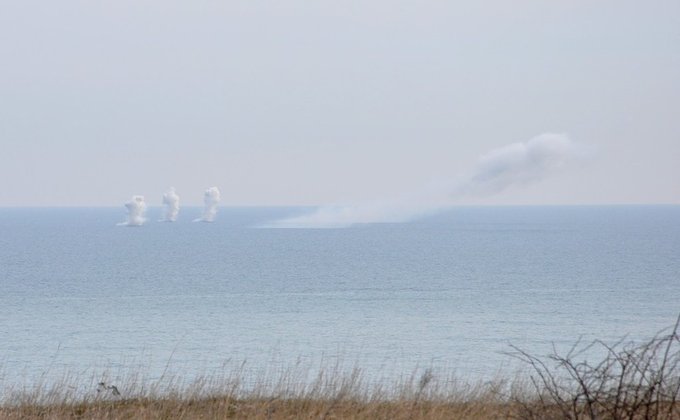 ВМС Украины провели учения в акватории Черного моря