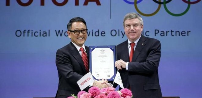 МОК подписал контракт с Toyota почти на $1 млрд - Фото