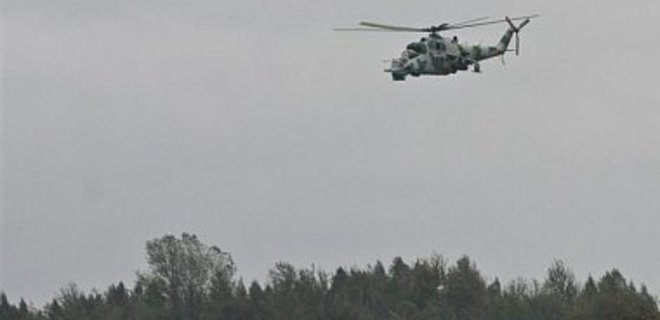 Под Киевом разбился военный вертолет - Фото