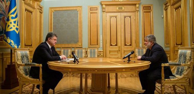 Порошенко рассказал, о чем говорил с Коломойским перед отставкой - Фото