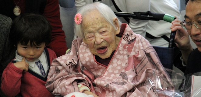 В Японии скончалась старейшая жительница Земли - Фото