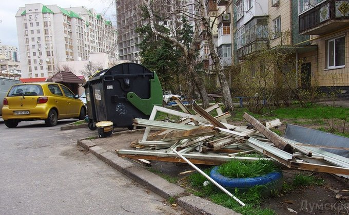 На Одессу обрушилась непогода: фото последствий стихии
