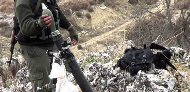 Боевики продолжают использовать вооружение калибром более 100 мм - Фото