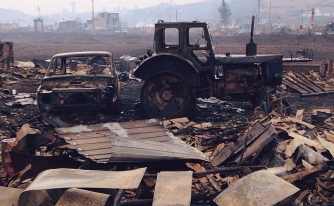 Забайкалье и Хакасия: фото последствий разгула огненной стихии