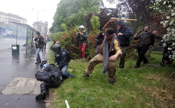 Радикальный Первомай: столкновения с полицией в Европе и Азии