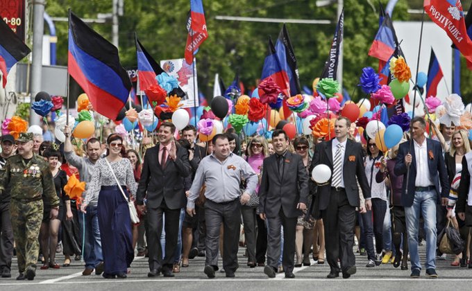 В оккупированном Донецке устроили празднование псевдореферендума