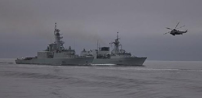 В Балтийском море начались военные учения с участием сил НАТО - Фото