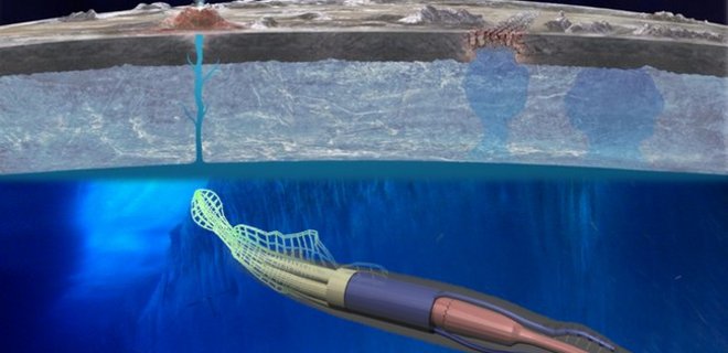В НАСА создадут робота для исследования океанов Ганимеда и Европы - Фото