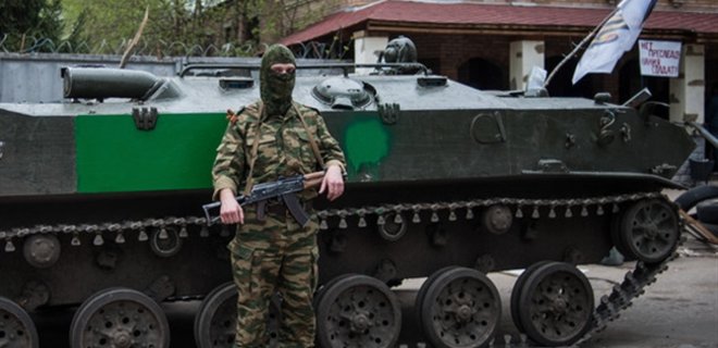 Боевики прячут тяжелую технику в жилых кварталах Донецка - штаб - Фото