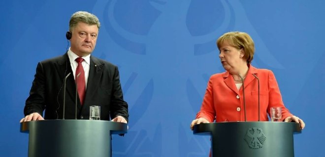Порошенко - Меркель: Россия не выполняет минские соглашения - Фото