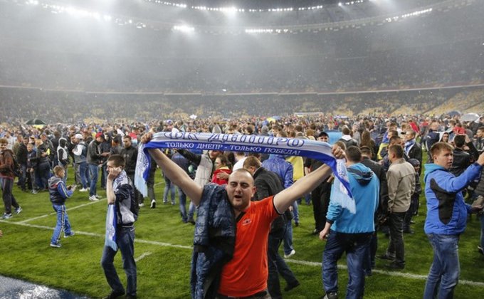 Футбол: прорыв Днепра в финал Лиги Европы - как это было