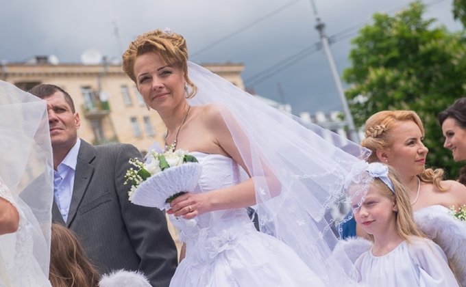 В Харькове установили национальный свадебный рекорд