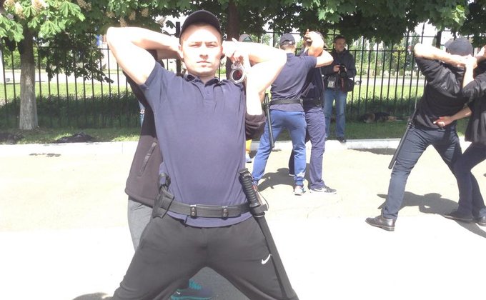 Нуланд показали, как тренируется новая украинская полиция