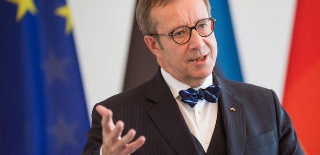 Президент Эстонии призывает Европу поддержать Украину - Фото