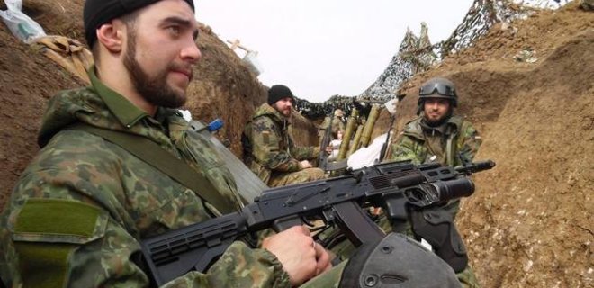 Два бойца полка Азов были ранены сегодня под Широкино - Фото